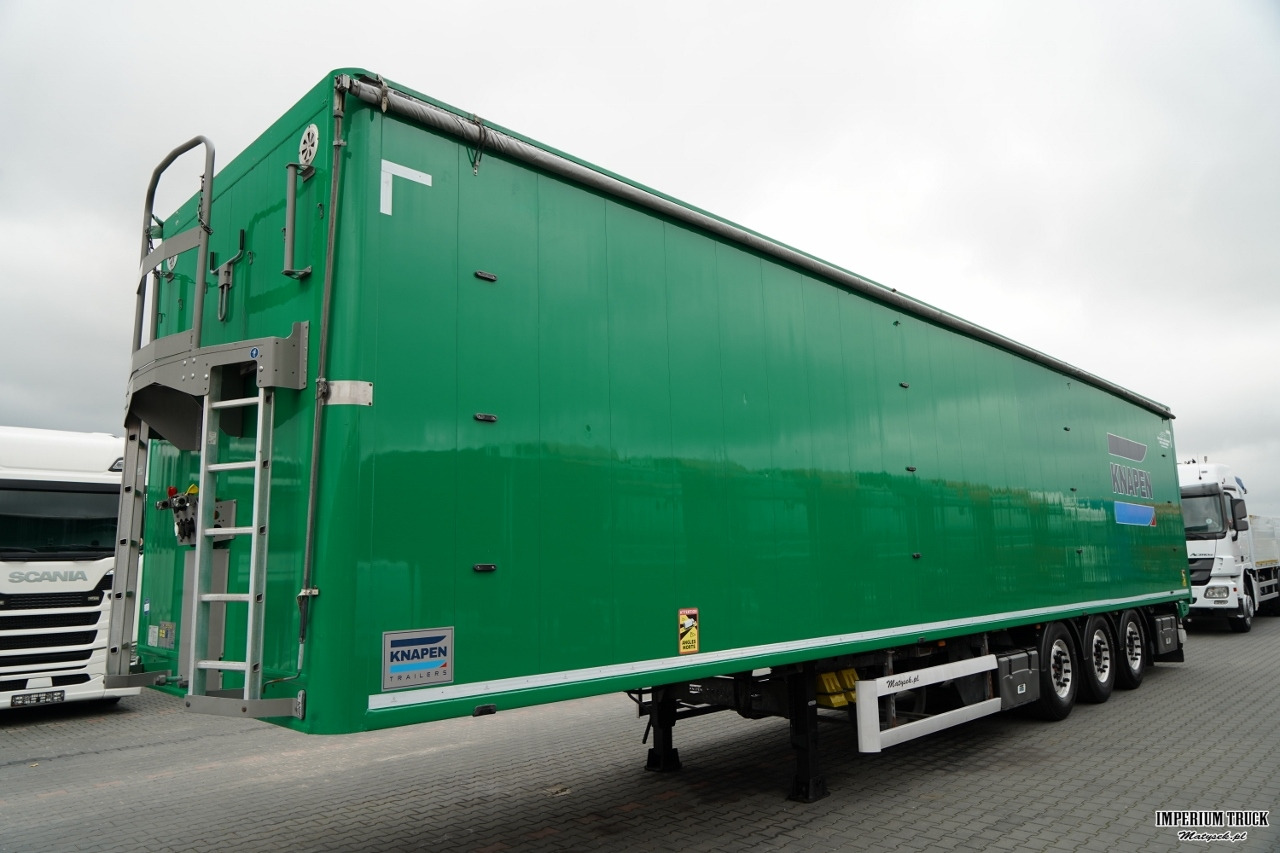 KNAPEN / RUCHOMA PODŁOGA / WALKING FLOOR 90 m3 / 2021 ROK / OŚ PODNOSZONA / OSIE SAF / ALUFELGI / - Полуприцеп с подвижным полом: фото 4 KNAPEN / RUCHOMA PODŁOGA / WALKING FLOOR 90 m3 / 2021 ROK / OŚ PODNOSZONA / OSIE SAF / ALUFELGI / - Полуприцеп с подвижным полом: фото 4