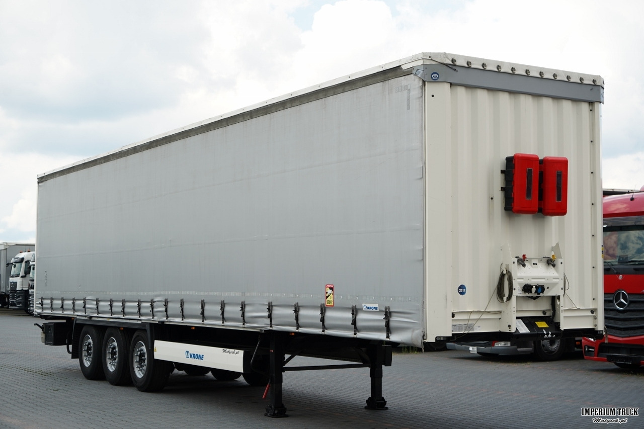KRONE FIRANKA / STANDARD / OŚ PODNOSZONA / OSIE KRONE/ 2018 ROK - Тентованный полуприцеп: фото 1 KRONE FIRANKA / STANDARD / OŚ PODNOSZONA / OSIE KRONE/ 2018 ROK - Тентованный полуприцеп: фото 1