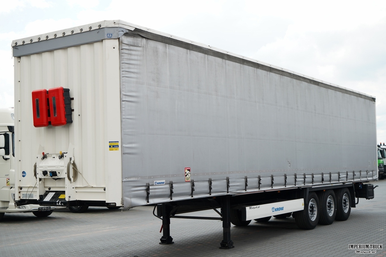 KRONE FIRANKA / STANDARD / OŚ PODNOSZONA / OSIE KRONE/ 2018 ROK - Тентованный полуприцеп: фото 3 KRONE FIRANKA / STANDARD / OŚ PODNOSZONA / OSIE KRONE/ 2018 ROK - Тентованный полуприцеп: фото 3