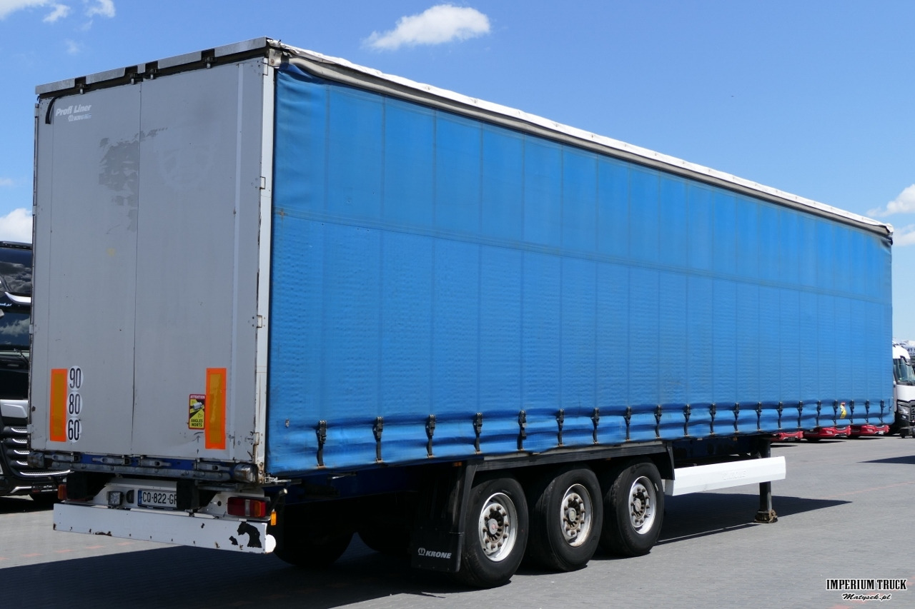 KRONE / FIRANKA / STANDARD / SAF / SPROWADZONA - Тентованный полуприцеп: фото 5 KRONE / FIRANKA / STANDARD / SAF / SPROWADZONA - Тентованный полуприцеп: фото 5