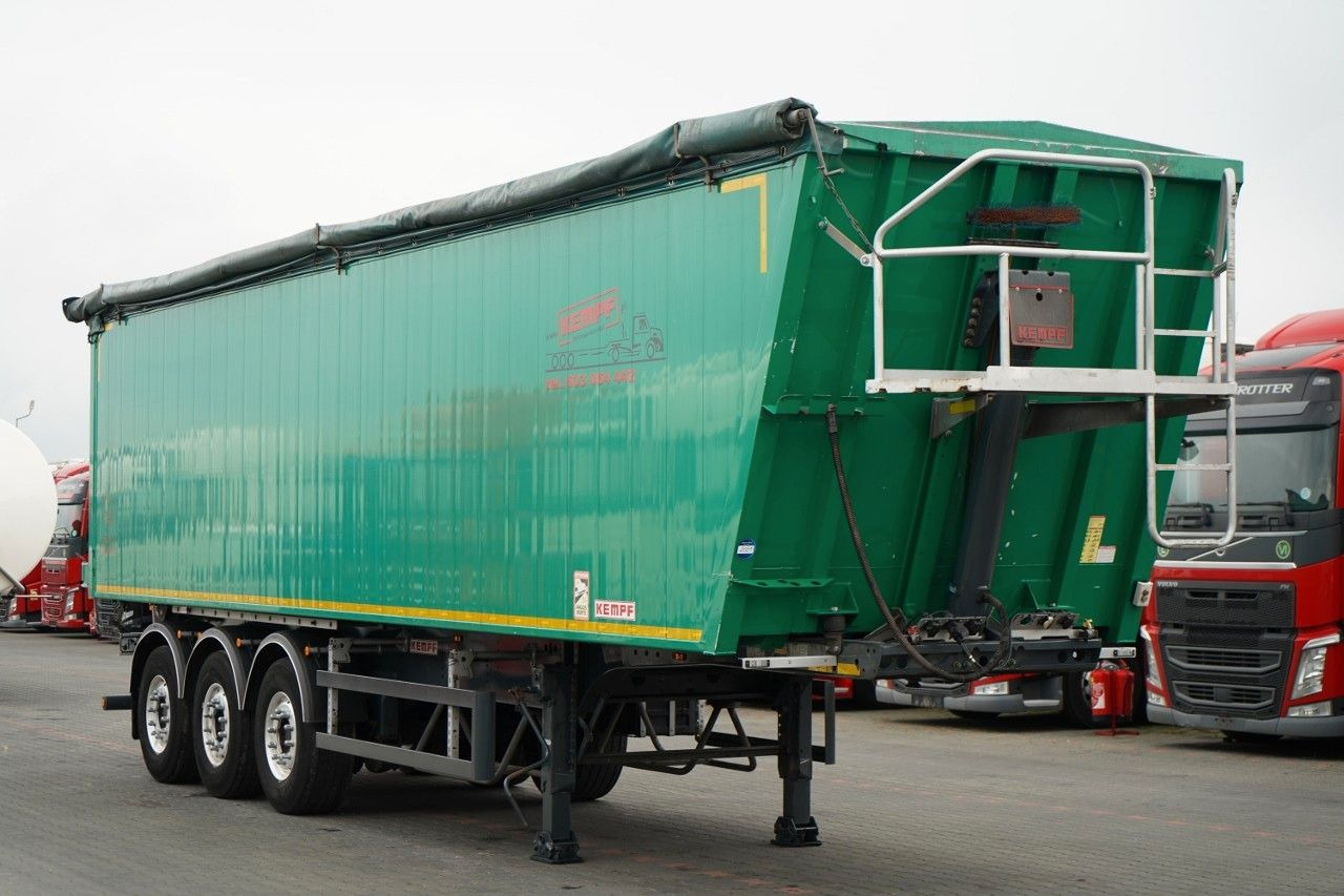 Kempf WYWROTKA 60m3 / KLAPO DRZWI / OŚ PODNOSZONA / 20 - Самосвальный полуприцеп: фото 1 Kempf WYWROTKA 60m3 / KLAPO DRZWI / OŚ PODNOSZONA / 20 - Самосвальный полуприцеп: фото 1