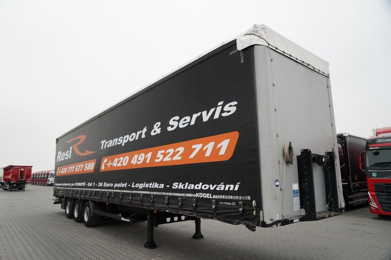 Kögel FIRANKA / MEGA / OŚ PODNOSZONA / OSIE SAF / DACH - Тентованный полуприцеп: фото 2 Kögel FIRANKA / MEGA / OŚ PODNOSZONA / OSIE SAF / DACH - Тентованный полуприцеп: фото 2