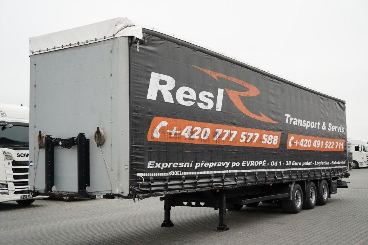 Kögel FIRANKA / MEGA / OŚ PODNOSZONA / OSIE SAF / DACH - Тентованный полуприцеп: фото 3 Kögel FIRANKA / MEGA / OŚ PODNOSZONA / OSIE SAF / DACH - Тентованный полуприцеп: фото 3