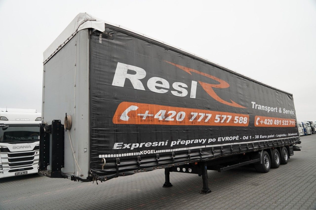 Kögel FIRANKA / MEGA / OŚ PODNOSZONA / OSIE SAF / DACH - Тентованный полуприцеп: фото 4 Kögel FIRANKA / MEGA / OŚ PODNOSZONA / OSIE SAF / DACH - Тентованный полуприцеп: фото 4