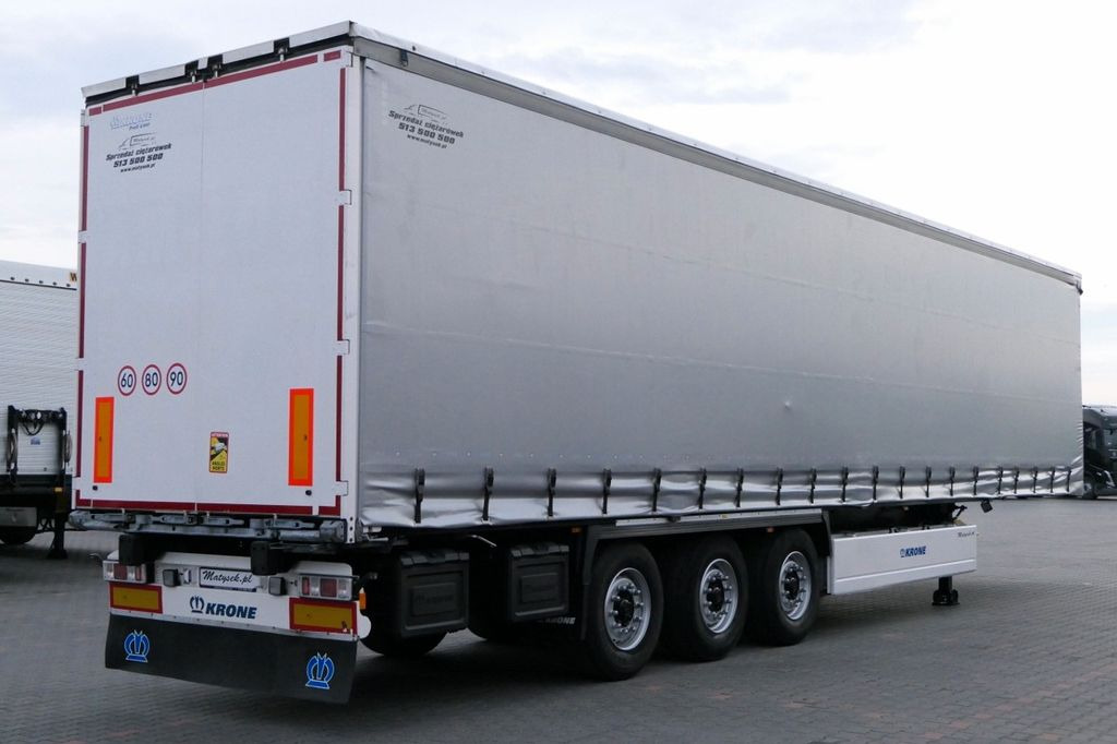 Тентованный полуприцеп Krone CURTAINSIDER/PALLET BOX/LIFTED AXLE/2018 YEAR: фото 6