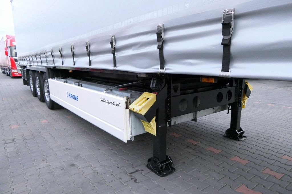 Тентованный полуприцеп Krone CURTAINSIDER/PALLET BOX/LIFTED AXLE/2018 YEAR: фото 11