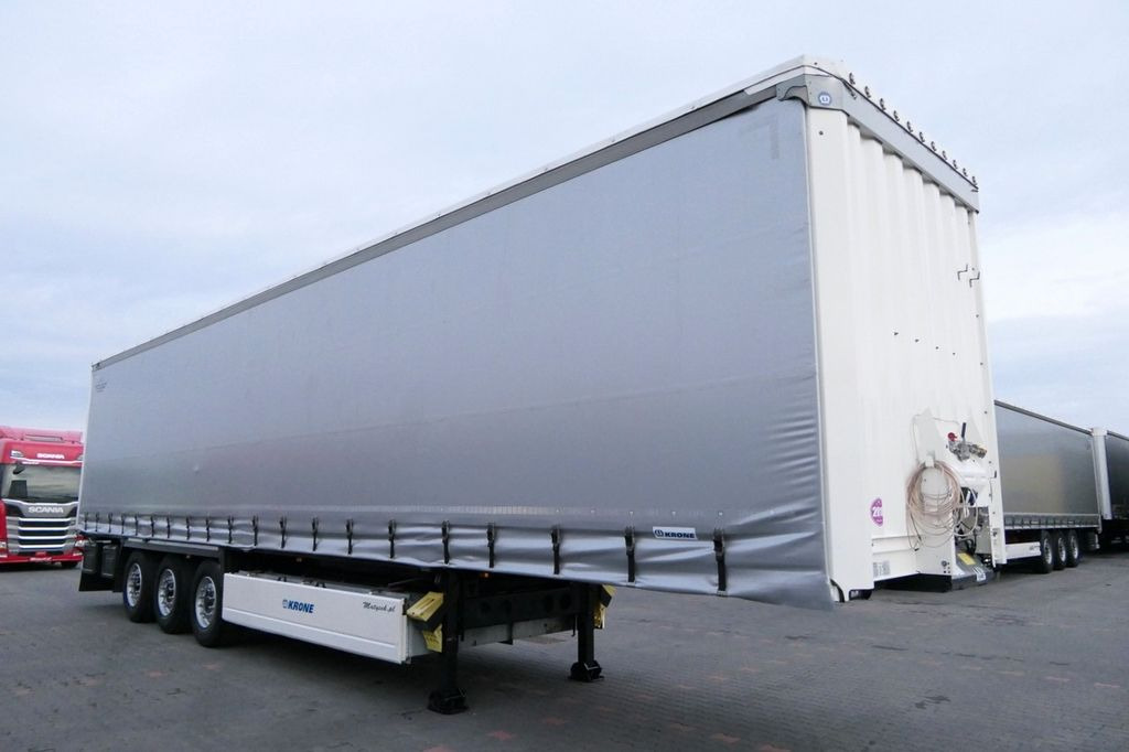 Тентованный полуприцеп Krone CURTAINSIDER/PALLET BOX/LIFTED AXLE/2018 YEAR: фото 9