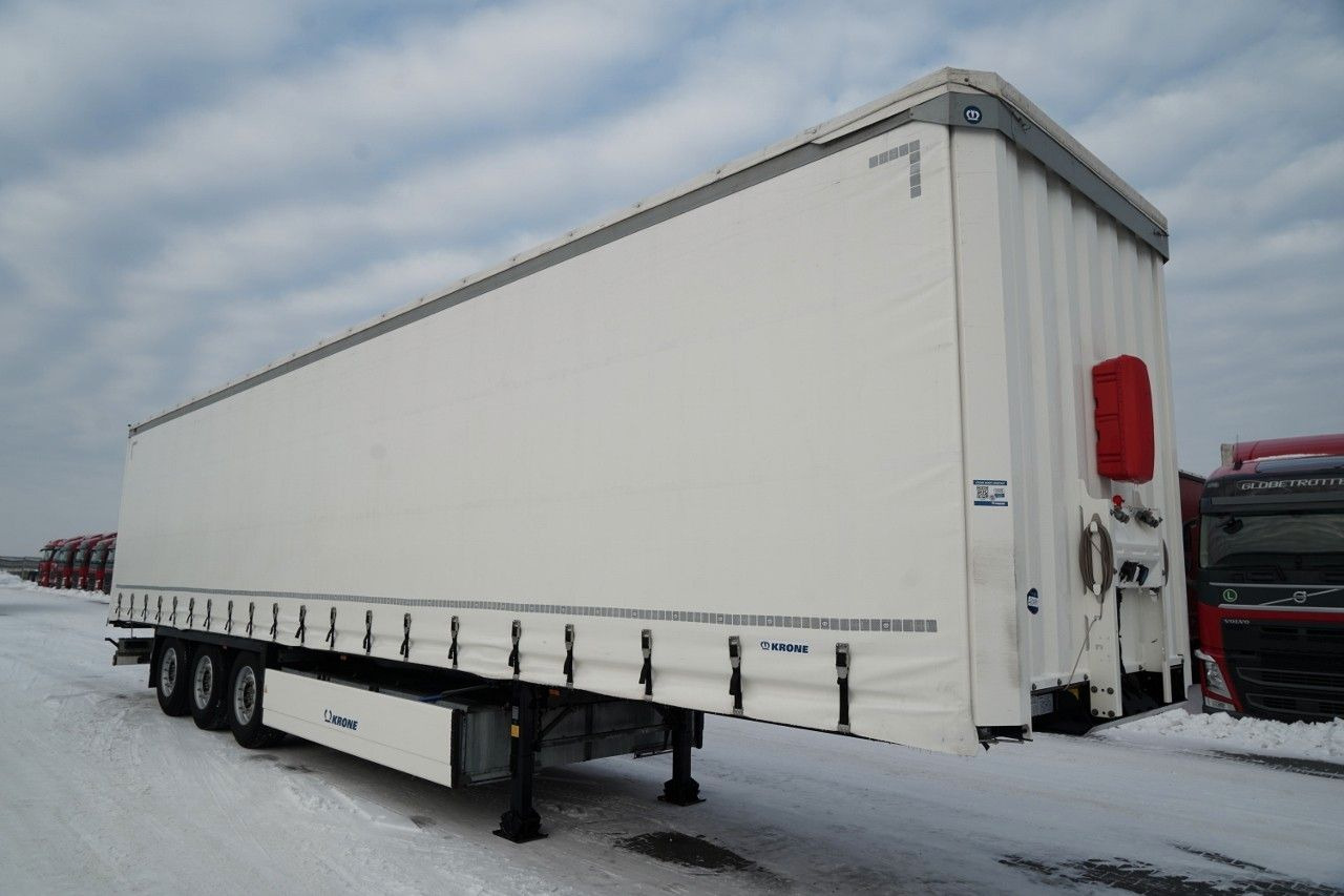 Krone FIRANKA / 2024 ROK / KOSZ NA PALETY / 2 OSIE POD - Тентованный полуприцеп: фото 2 Krone FIRANKA / 2024 ROK / KOSZ NA PALETY / 2 OSIE POD - Тентованный полуприцеп: фото 2