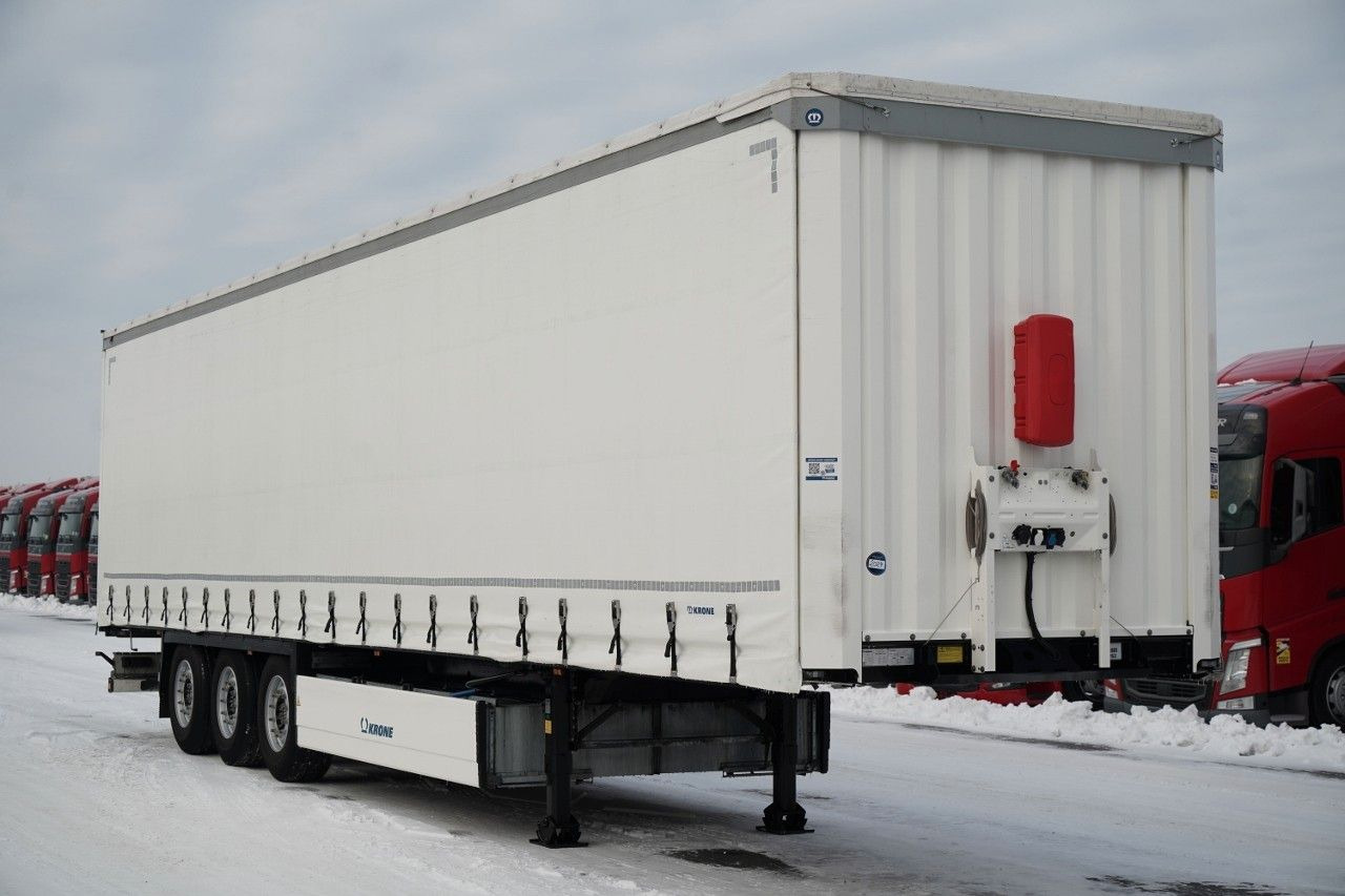 Krone FIRANKA / 2024 ROK / KOSZ NA PALETY / 2 OSIE POD - Тентованный полуприцеп: фото 1 Krone FIRANKA / 2024 ROK / KOSZ NA PALETY / 2 OSIE POD - Тентованный полуприцеп: фото 1