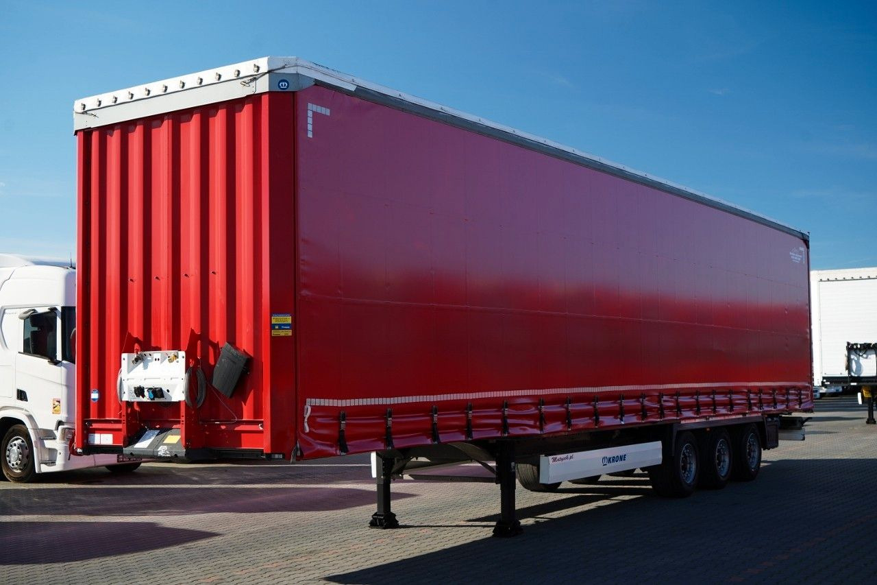Krone FIRANKA / MEGA / 2018 / OŚ PODNOSZONA / LOW DECK - Тентованный полуприцеп: фото 3 Krone FIRANKA / MEGA / 2018 / OŚ PODNOSZONA / LOW DECK - Тентованный полуприцеп: фото 3