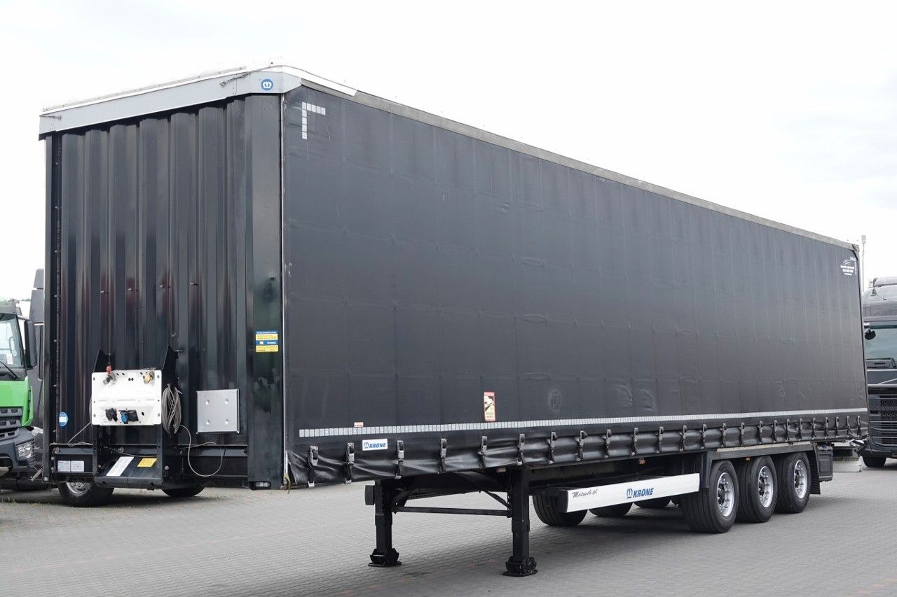 Krone FIRANKA / MEGA / DACH PODNOSZONY / LOW DECK / 2 - Тентованный полуприцеп: фото 2 Krone FIRANKA / MEGA / DACH PODNOSZONY / LOW DECK / 2 - Тентованный полуприцеп: фото 2