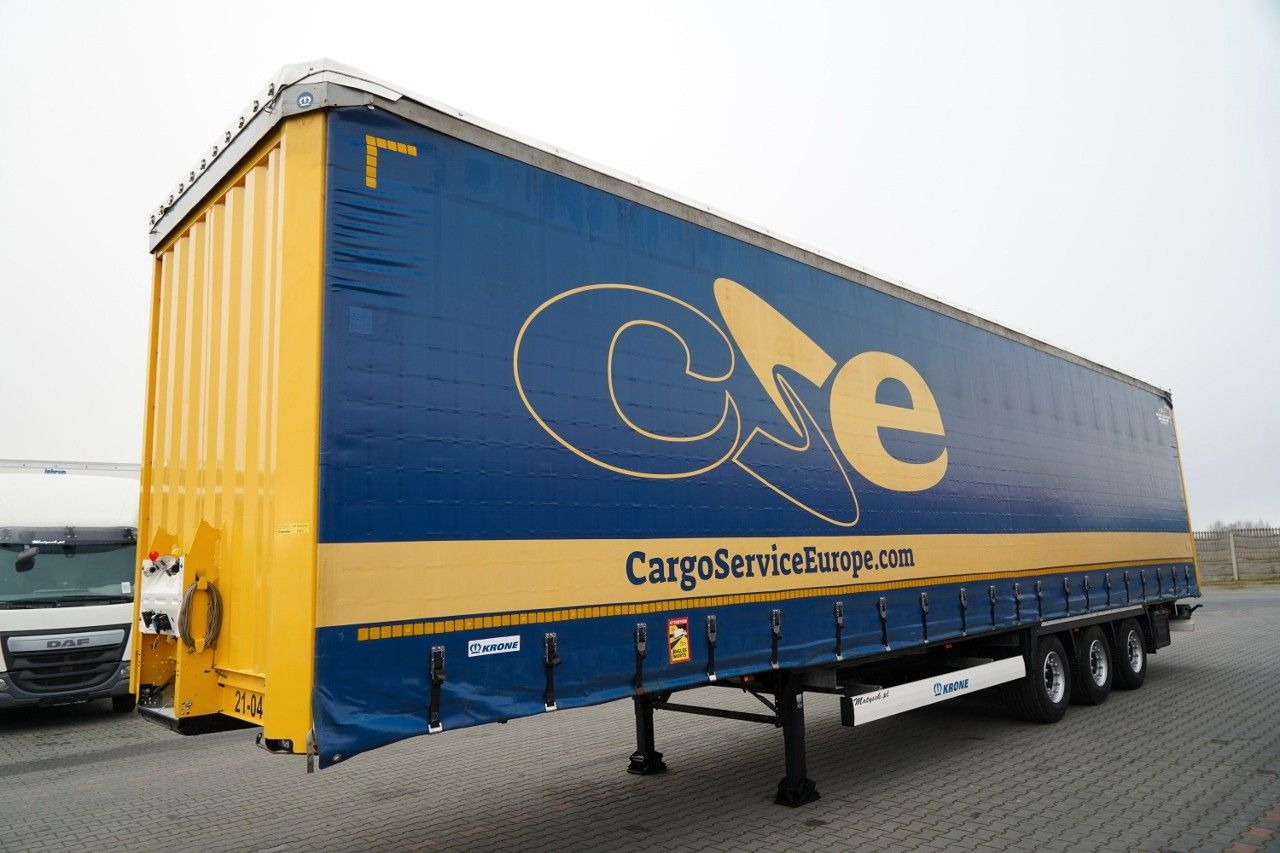 Krone FIRANKA / MEGA / DACH PODNOSZONY / LOW DECK / - Тентованный полуприцеп: фото 2 Krone FIRANKA / MEGA / DACH PODNOSZONY / LOW DECK / - Тентованный полуприцеп: фото 2