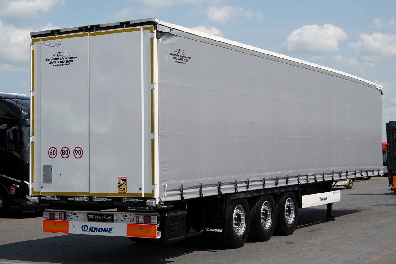Krone FIRANKA / STANDARD / OPONY 100% / DACH PODNOSZON - Тентованный полуприцеп: фото 4 Krone FIRANKA / STANDARD / OPONY 100% / DACH PODNOSZON - Тентованный полуприцеп: фото 4