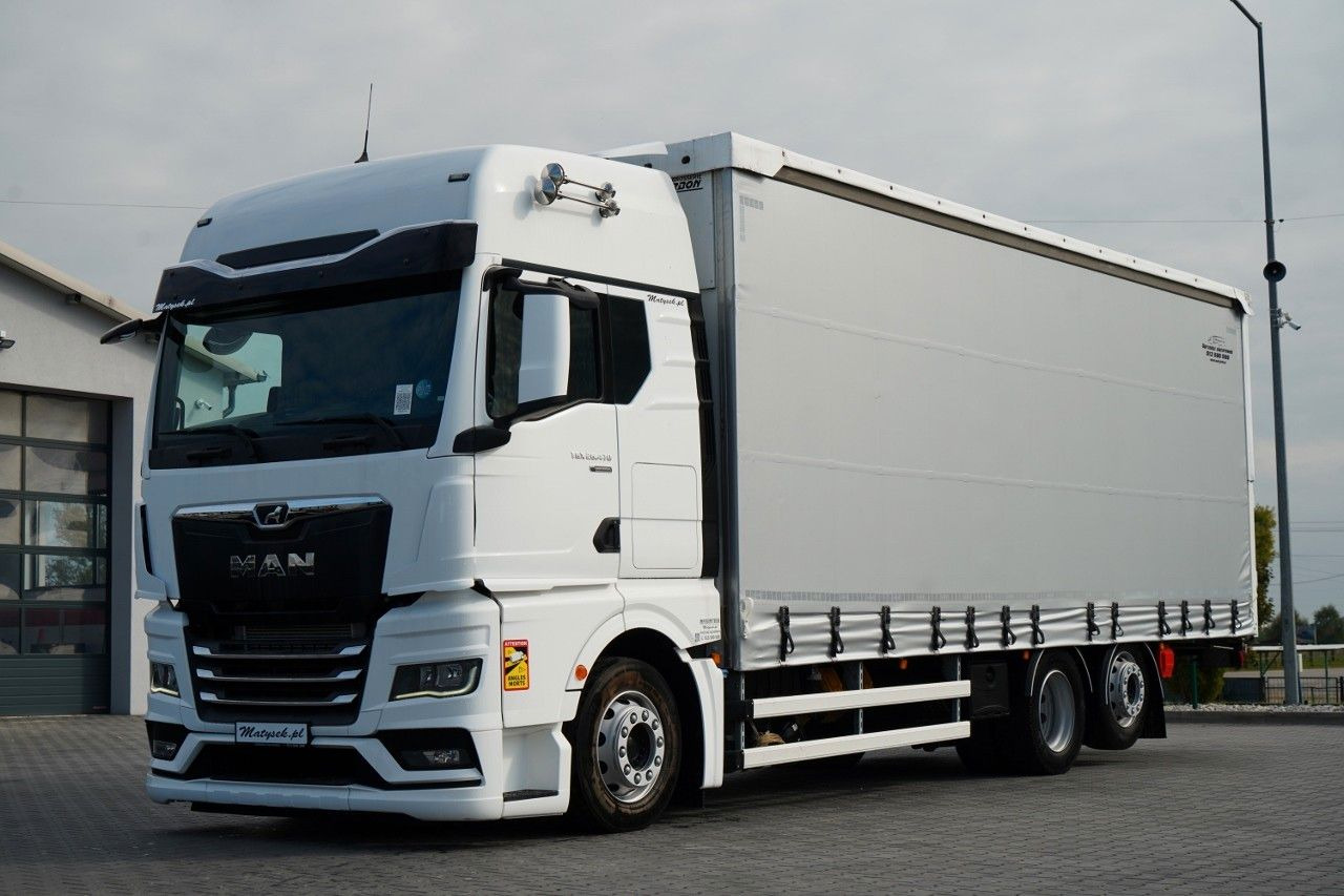 MAN TGX 26.470 / 6x2 / FIRANKA / SOLÓWKA / 6x2 / 12 - Тентованный грузовик: фото 1 MAN TGX 26.470 / 6x2 / FIRANKA / SOLÓWKA / 6x2 / 12 - Тентованный грузовик: фото 1