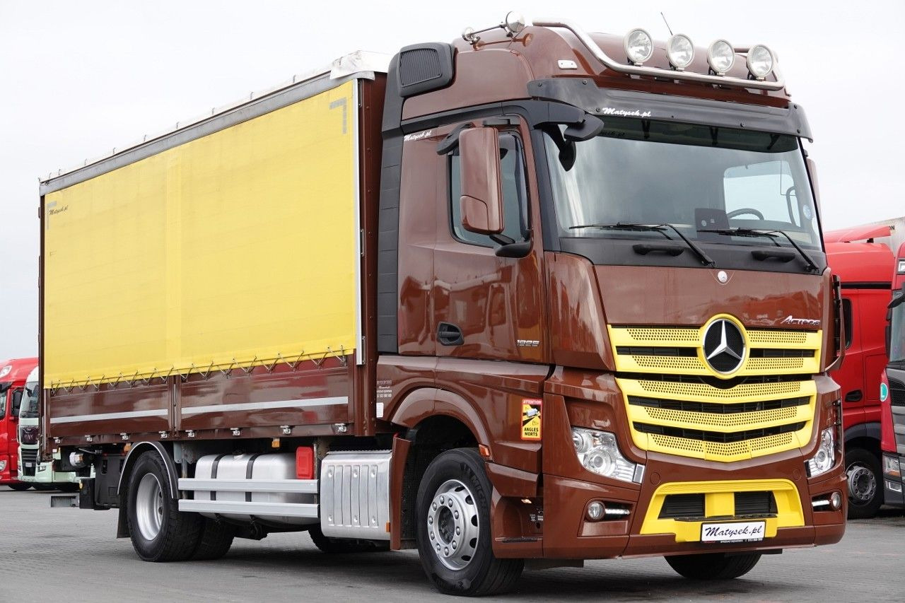 Mercedes-Benz ACTROS 1845 / 4X2 / SOLÓWKA / BURTO-FIRANKA 6,5M - Тентованный грузовик: фото 4 Mercedes-Benz ACTROS 1845 / 4X2 / SOLÓWKA / BURTO-FIRANKA 6,5M - Тентованный грузовик: фото 4