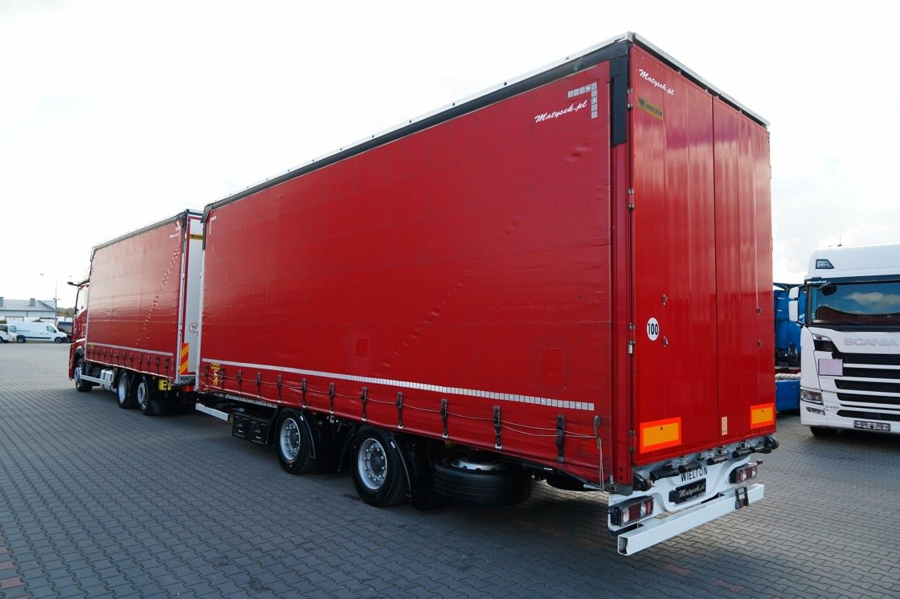 Mercedes-Benz ACTROS 2545 / ZESTAW TANDEM 120 M3 / PRZEJAZDOW - Тентованный грузовик: фото 3 Mercedes-Benz ACTROS 2545 / ZESTAW TANDEM 120 M3 / PRZEJAZDOW - Тентованный грузовик: фото 3