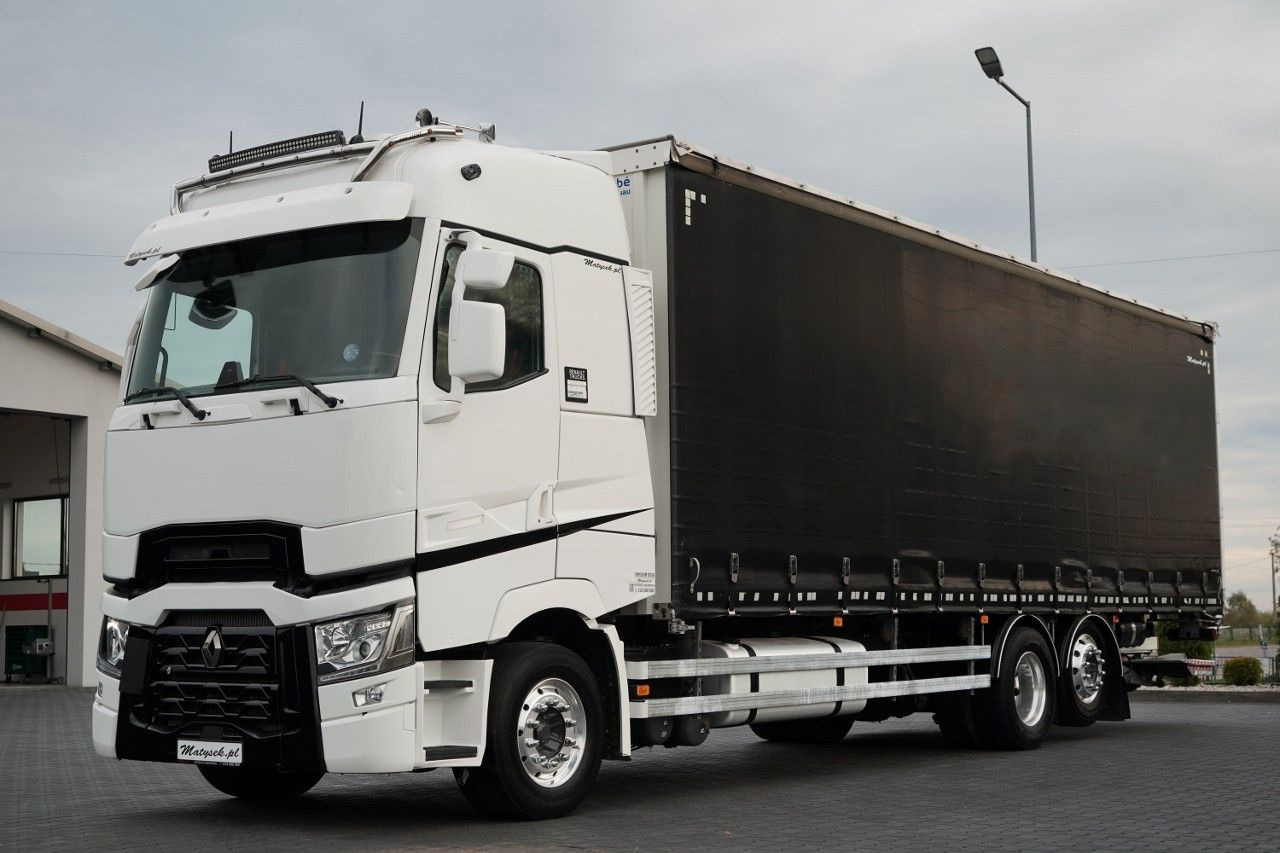 Renault T 440 / 6X2 / SOLÓWKA / FIRANKA 9.5 M / I-PARK C - Тентованный грузовик: фото 2 Renault T 440 / 6X2 / SOLÓWKA / FIRANKA 9.5 M / I-PARK C - Тентованный грузовик: фото 2