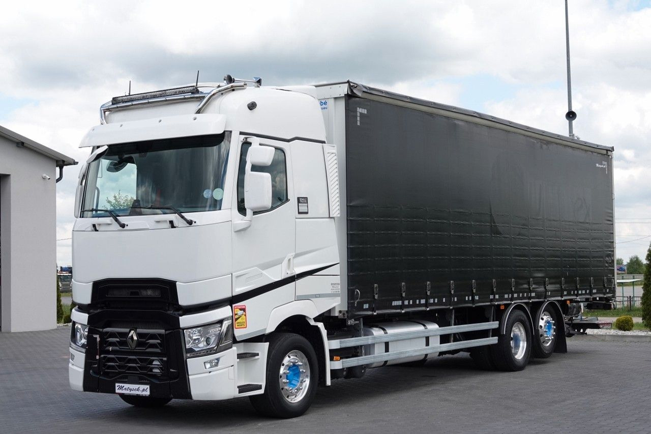 Renault T 440 / 6X2 / SOLÓWKA / FIRANKA 9.5 M / I-PARK C - Тентованный грузовик: фото 2 Renault T 440 / 6X2 / SOLÓWKA / FIRANKA 9.5 M / I-PARK C - Тентованный грузовик: фото 2