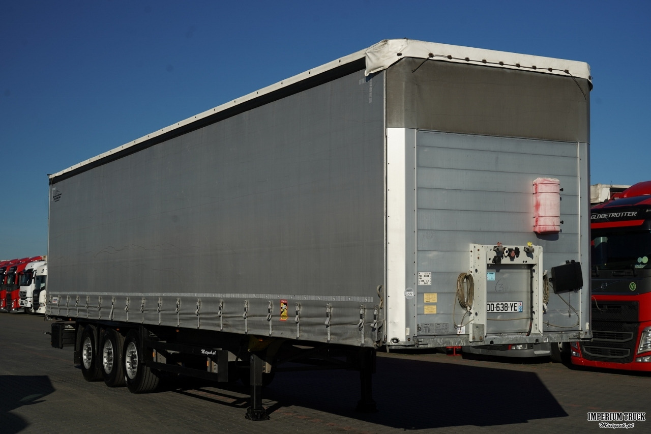 SCHMITZ-CARGOBULL / FIRANKA / STANDARD / 2 OSIE PODNOSZONE - Тентованный полуприцеп: фото 1 SCHMITZ-CARGOBULL / FIRANKA / STANDARD / 2 OSIE PODNOSZONE - Тентованный полуприцеп: фото 1