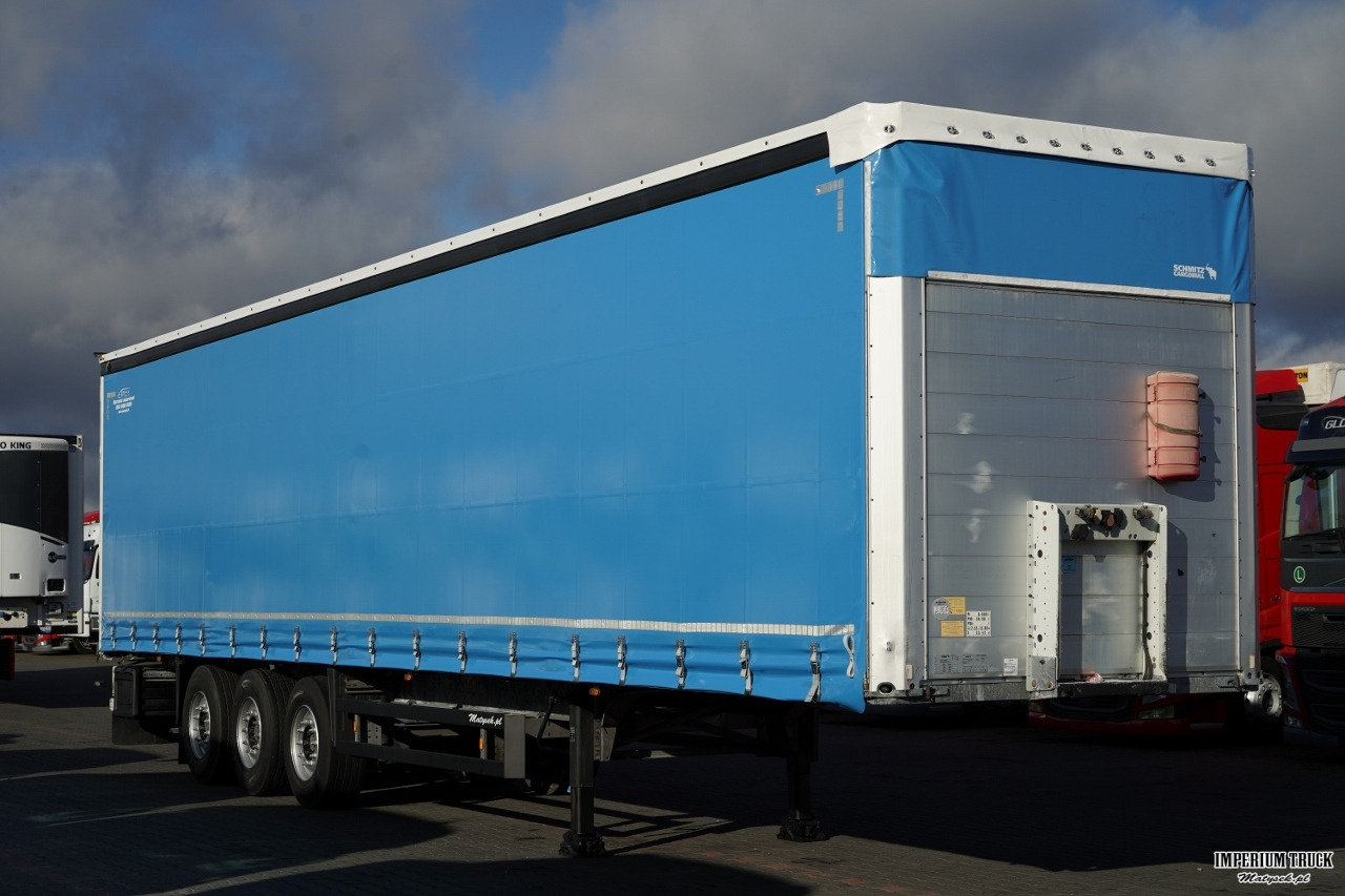 SCHMITZ-CARGOBULL / FIRANKA / STANDARD / 2 OSIE PODNOSZONE - Тентованный полуприцеп: фото 1 SCHMITZ-CARGOBULL / FIRANKA / STANDARD / 2 OSIE PODNOSZONE - Тентованный полуприцеп: фото 1