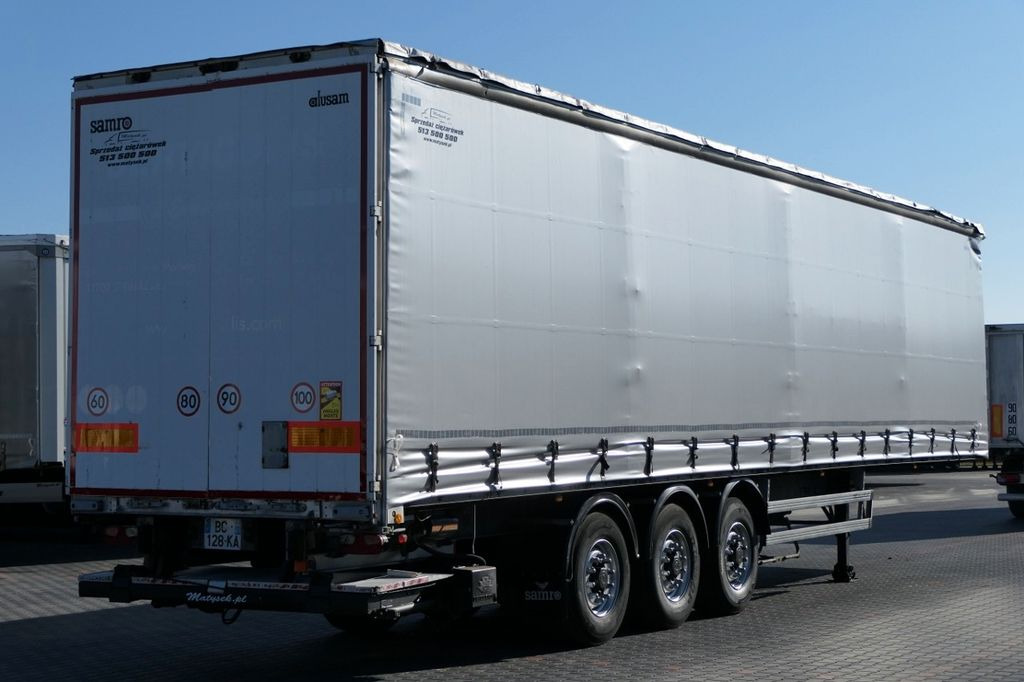 Samro CURTAINSIDER / STANDARD / LIFTED AXLE / LIFT DHO - Тентованный полуприцеп: фото 5 Samro CURTAINSIDER / STANDARD / LIFTED AXLE / LIFT DHO - Тентованный полуприцеп: фото 5