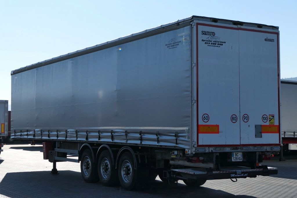 Samro CURTAINSIDER / STANDARD / LIFTED AXLE / LIFT DHO - Тентованный полуприцеп: фото 3 Samro CURTAINSIDER / STANDARD / LIFTED AXLE / LIFT DHO - Тентованный полуприцеп: фото 3