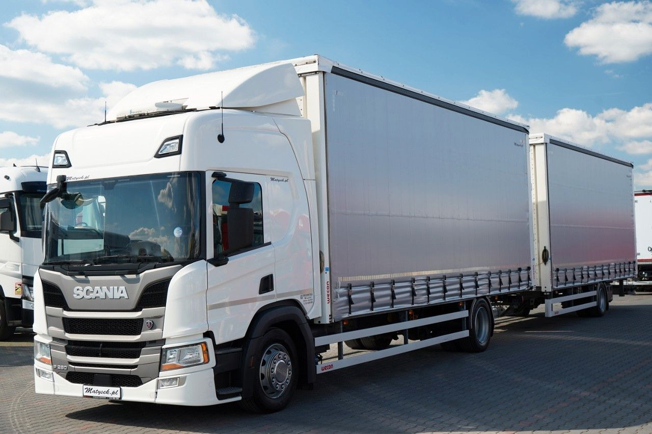 Scania P 280 / TANDEM / 4X2 /  MEGA / I-PARK COOL / PRZ - Тентованный грузовик: фото 3 Scania P 280 / TANDEM / 4X2 /  MEGA / I-PARK COOL / PRZ - Тентованный грузовик: фото 3