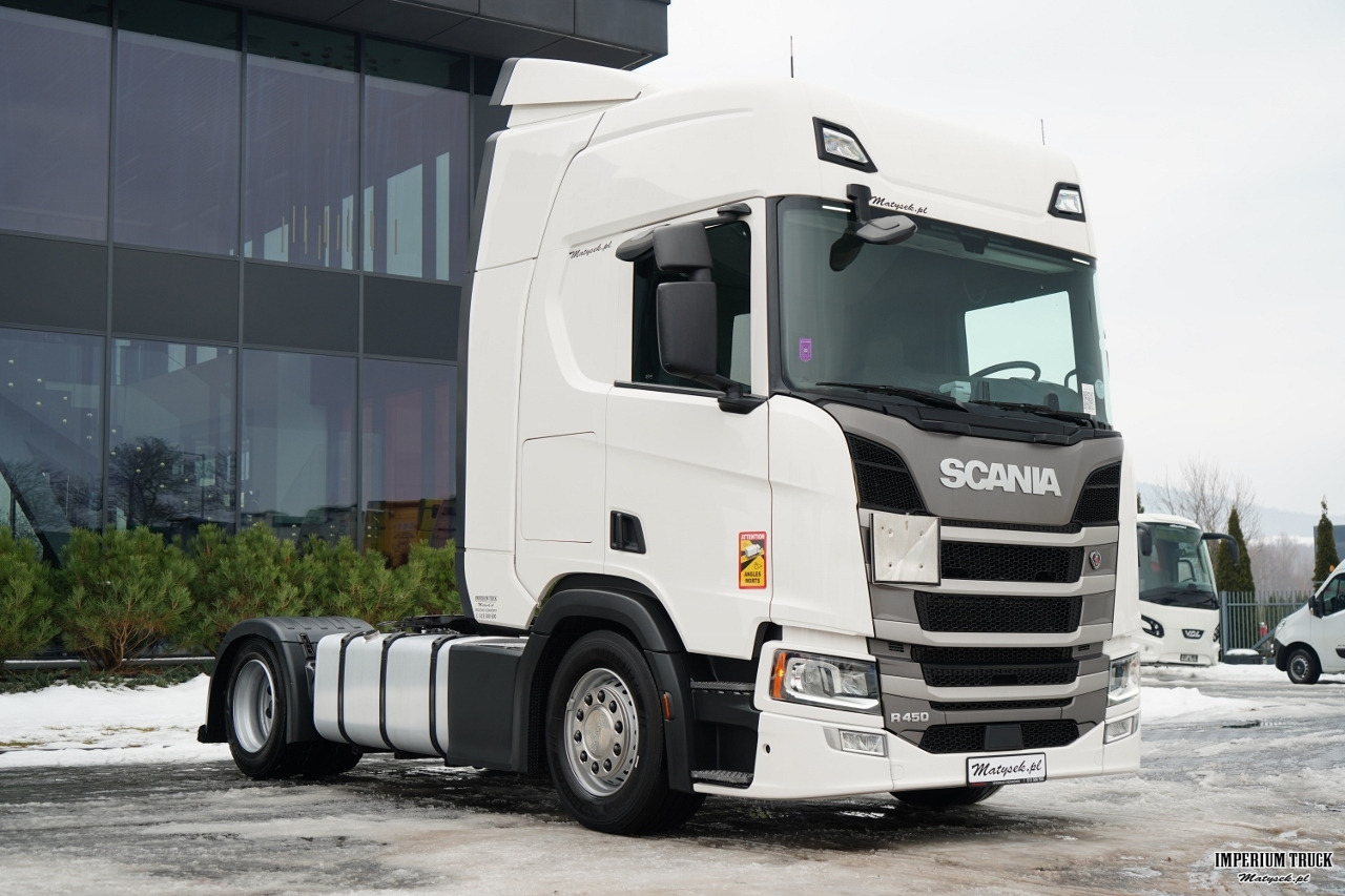 SCANIA R 450 / RETARDER / MEGA / LOWDECK / 2021 ROK / PO KONTRAKCIE SERWISOWYM - Тягач: фото 1 SCANIA R 450 / RETARDER / MEGA / LOWDECK / 2021 ROK / PO KONTRAKCIE SERWISOWYM - Тягач: фото 1