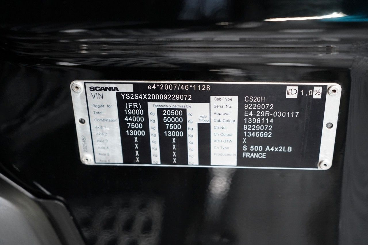 Тягач Scania S 500 / RETARDER / I-PARK COOL  / FULL AIRMATIC: фото 36 Тягач Scania S 500 / RETARDER / I-PARK COOL  / FULL AIRMATIC: фото 36