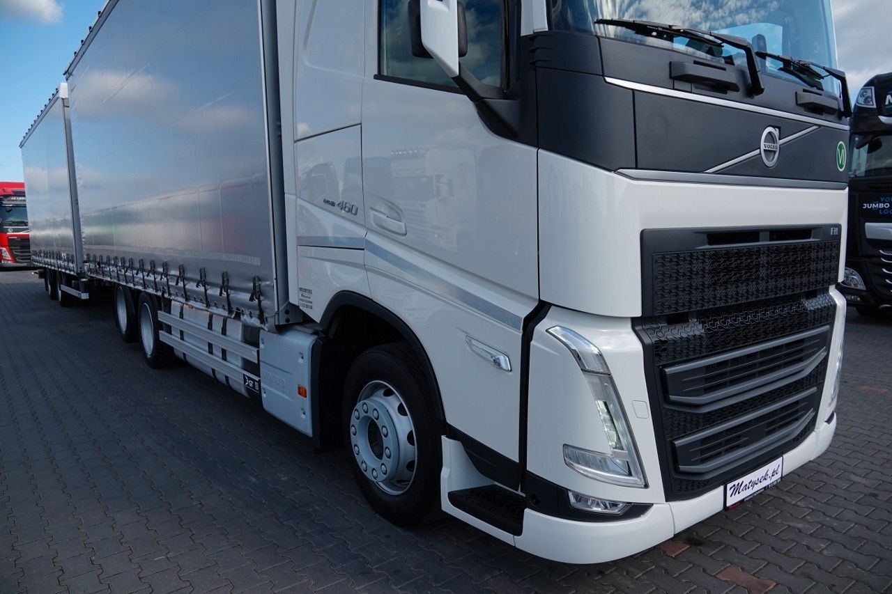 Volvo FH 460 / ZESTAW TANDEM / 120 M3 / CAŁY NA PODUS - Тентованный грузовик: фото 5 Volvo FH 460 / ZESTAW TANDEM / 120 M3 / CAŁY NA PODUS - Тентованный грузовик: фото 5