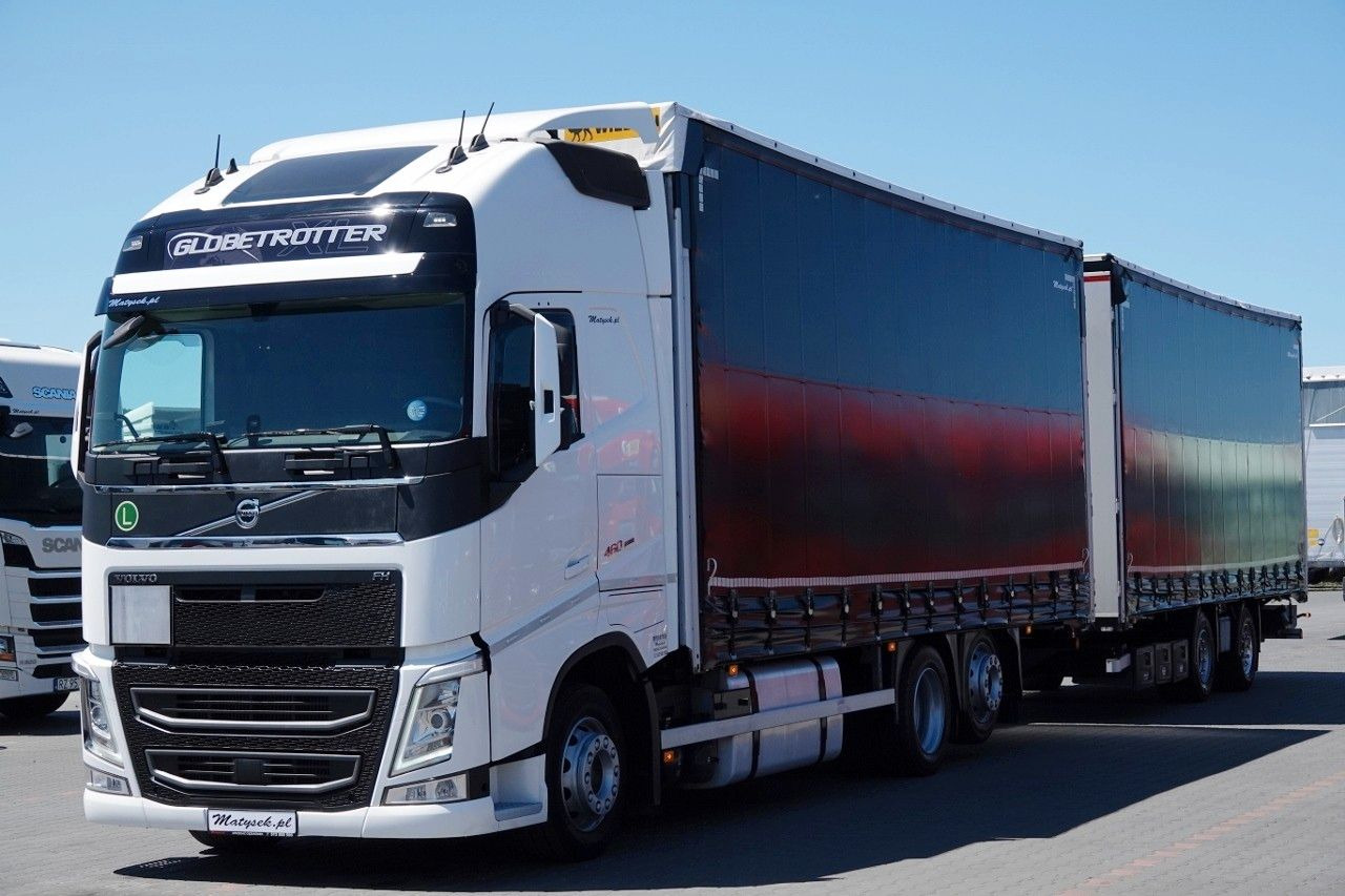 Volvo FH 460 / ZESTAW TANDEM / 120 M3 / FULL AIRMATIC - Тентованный грузовик: фото 2 Volvo FH 460 / ZESTAW TANDEM / 120 M3 / FULL AIRMATIC - Тентованный грузовик: фото 2
