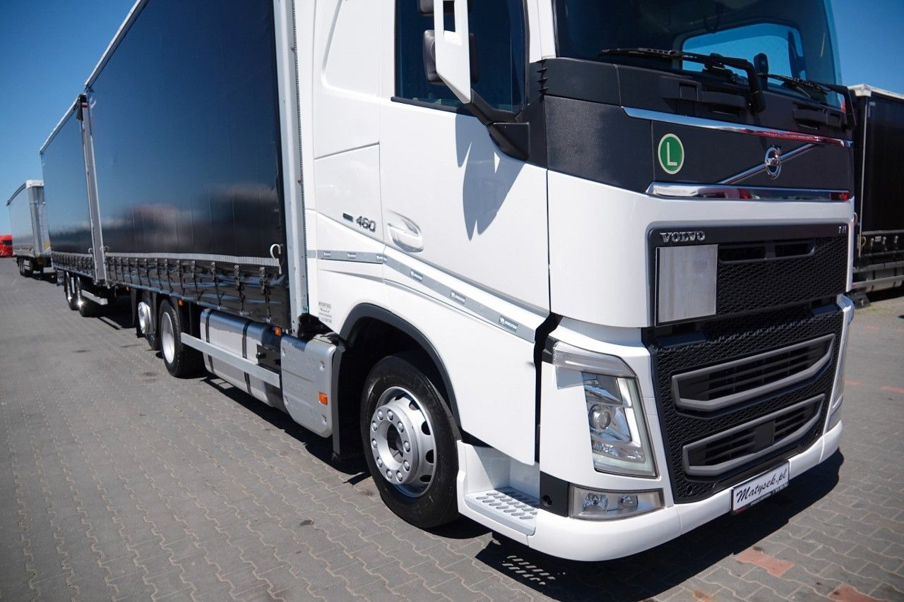 Volvo FH 460 / ZESTAW TANDEM / 120 M3 / FULL AIRMATIC - Тентованный грузовик: фото 5 Volvo FH 460 / ZESTAW TANDEM / 120 M3 / FULL AIRMATIC - Тентованный грузовик: фото 5