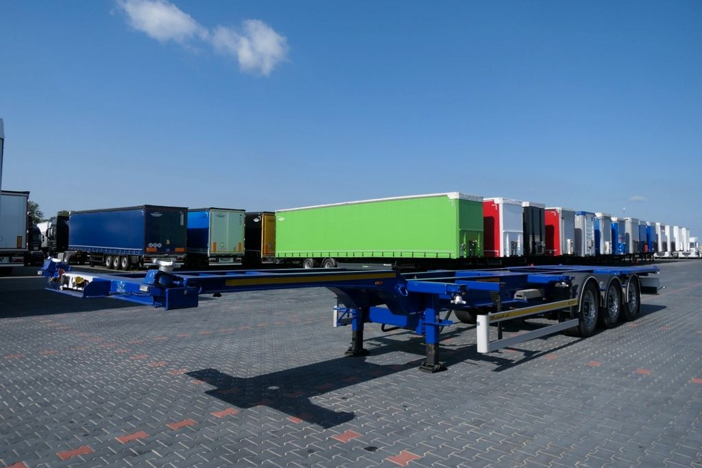 Wielton CHASISS / FOR CONTAINERS / LIFTED AXLE / SAF / - Полуприцеп-контейнеровоз/ Сменный кузов: фото 3 Wielton CHASISS / FOR CONTAINERS / LIFTED AXLE / SAF / - Полуприцеп-контейнеровоз/ Сменный кузов: фото 3