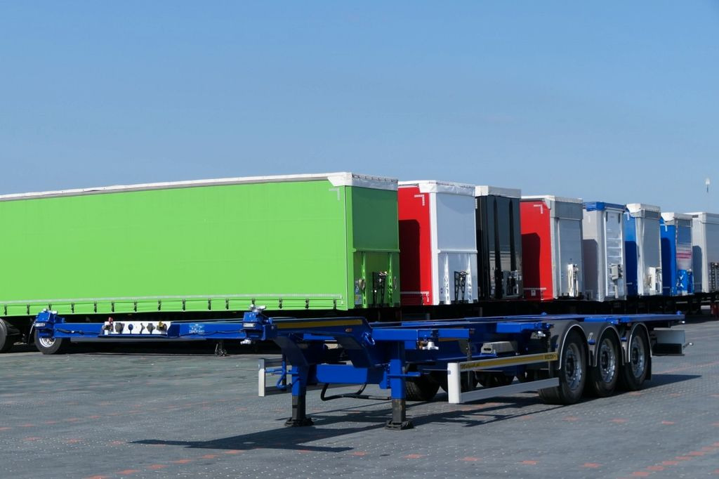 Wielton CHASISS / FOR CONTAINERS / LIFTED AXLE / SAF / - Полуприцеп-контейнеровоз/ Сменный кузов: фото 2 Wielton CHASISS / FOR CONTAINERS / LIFTED AXLE / SAF / - Полуприцеп-контейнеровоз/ Сменный кузов: фото 2