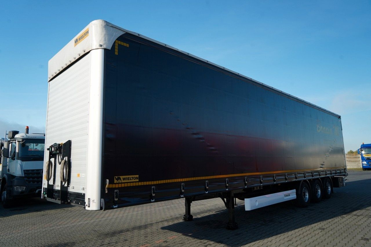 Wielton FIRANKA / MEGA / LOWDECK / MAŁO UŻYWANA / 80 TYS - Тентованный полуприцеп: фото 4 Wielton FIRANKA / MEGA / LOWDECK / MAŁO UŻYWANA / 80 TYS - Тентованный полуприцеп: фото 4