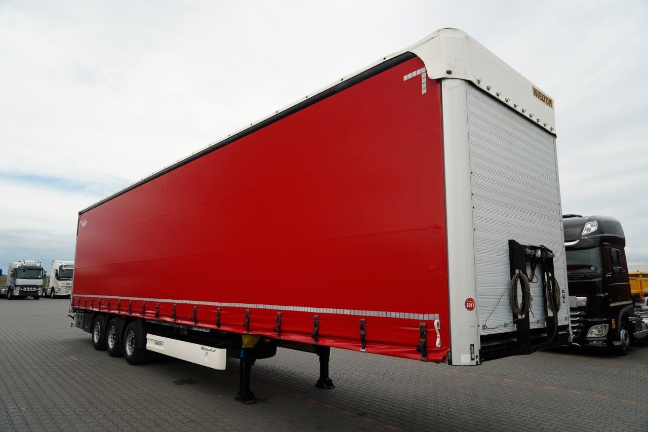 Wielton FIRANKA MEGA / LOWDECK / OŚ PODNOSZONA / OSIE SA - Тентованный полуприцеп: фото 2 Wielton FIRANKA MEGA / LOWDECK / OŚ PODNOSZONA / OSIE SA - Тентованный полуприцеп: фото 2