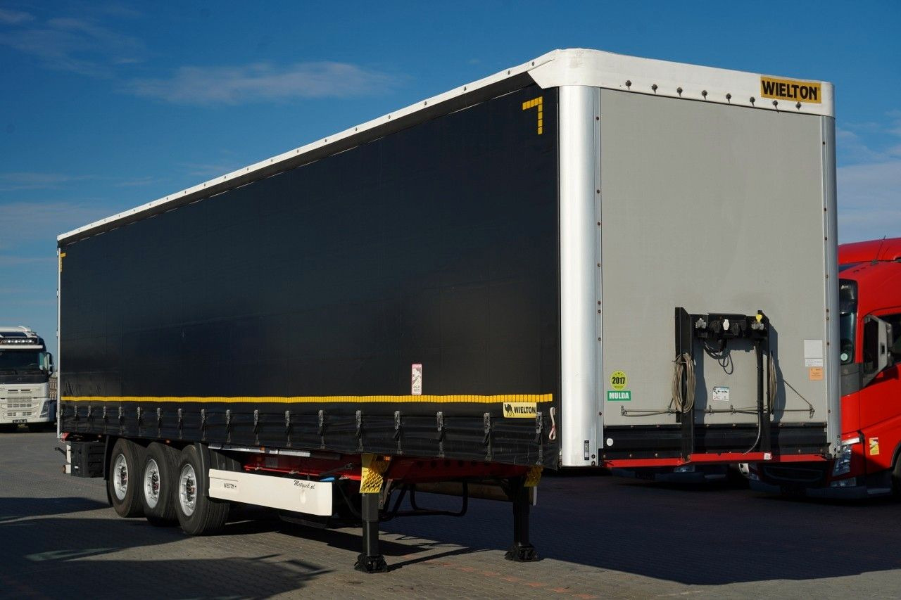 Wielton FIRANKA STANDARD / MULDA DO STALI - 9 M / OŚ POD - Тентованный полуприцеп: фото 1 Wielton FIRANKA STANDARD / MULDA DO STALI - 9 M / OŚ POD - Тентованный полуприцеп: фото 1