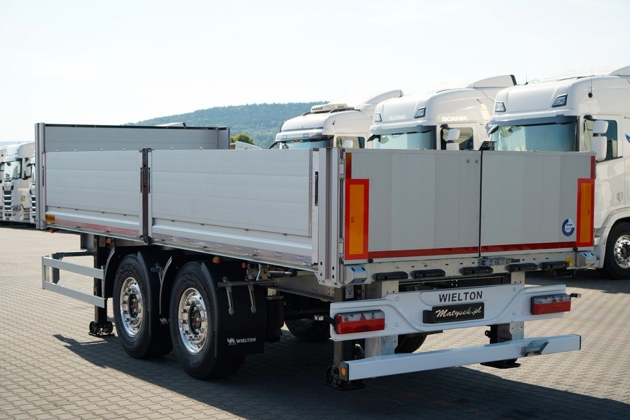 Wielton NACZEPA BURTOWA / DO BUDOWLANKI / NOWA / 2025 R - Полуприцеп бортовой/ Платформа: фото 4 Wielton NACZEPA BURTOWA / DO BUDOWLANKI / NOWA / 2025 R - Полуприцеп бортовой/ Платформа: фото 4