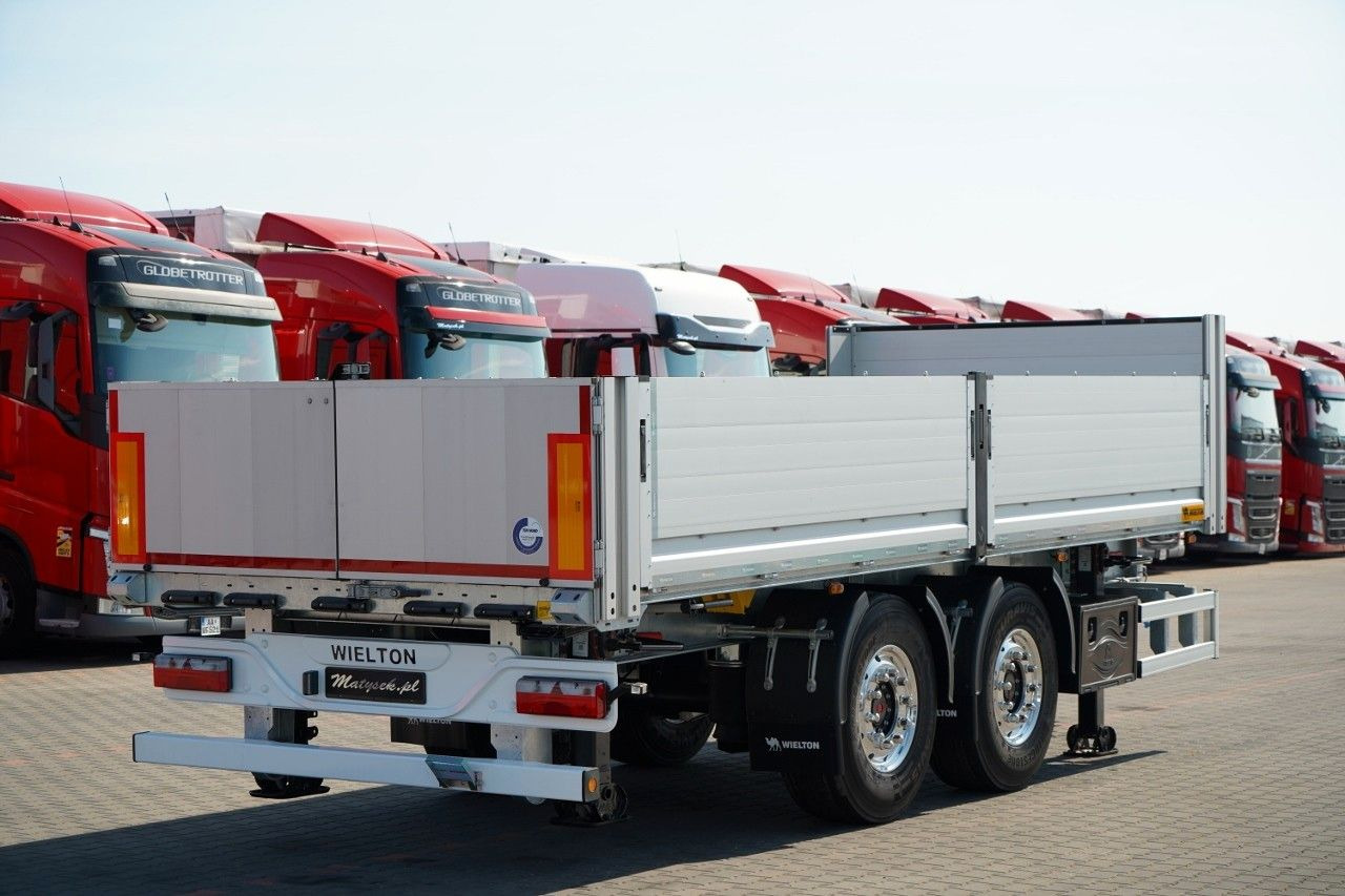 Wielton NACZEPA BURTOWA / DO BUDOWLANKI / NOWA / 2025 R - Полуприцеп бортовой/ Платформа: фото 5 Wielton NACZEPA BURTOWA / DO BUDOWLANKI / NOWA / 2025 R - Полуприцеп бортовой/ Платформа: фото 5