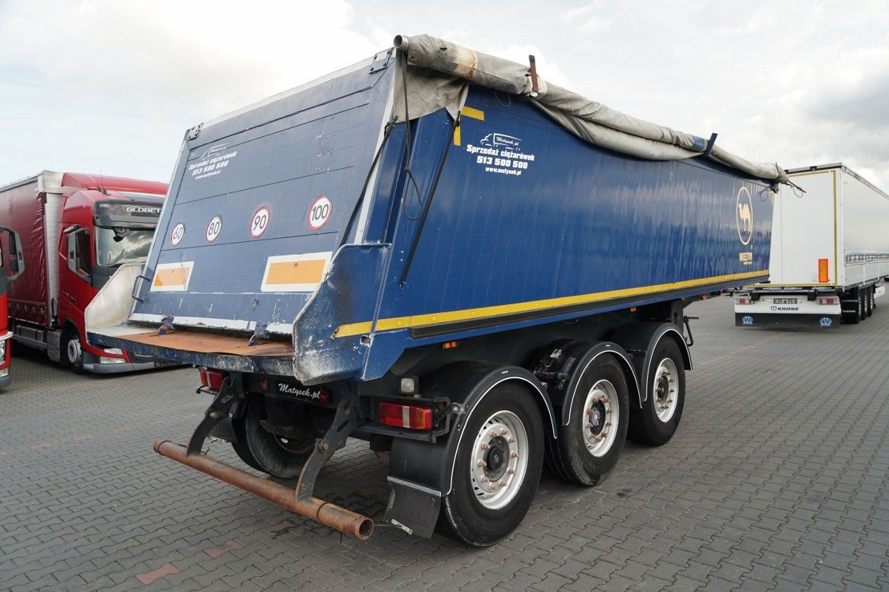 Wielton WYWROTKA / 24 M3 / ALUMINIOWA / OŚ PODNOSZONA / - Самосвальный полуприцеп: фото 5 Wielton WYWROTKA / 24 M3 / ALUMINIOWA / OŚ PODNOSZONA / - Самосвальный полуприцеп: фото 5