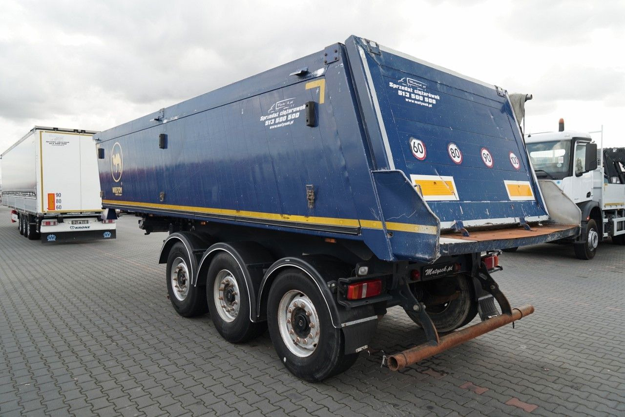 Wielton WYWROTKA / 24 M3 / ALUMINIOWA / OŚ PODNOSZONA / - Самосвальный полуприцеп: фото 3 Wielton WYWROTKA / 24 M3 / ALUMINIOWA / OŚ PODNOSZONA / - Самосвальный полуприцеп: фото 3