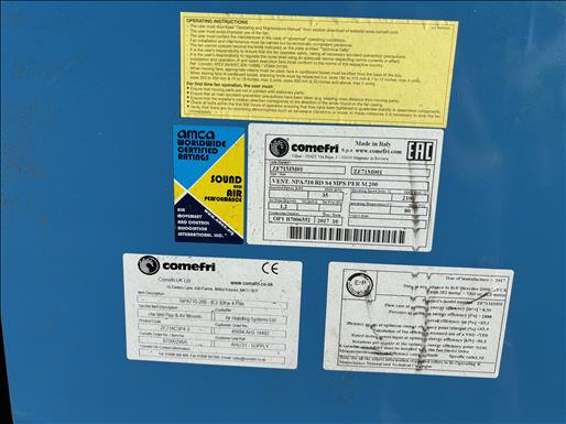 Пищевое оборудование Comefri NPA710200IE3 Centrifugal fan: фото 6 Пищевое оборудование Comefri NPA710200IE3 Centrifugal fan: фото 6