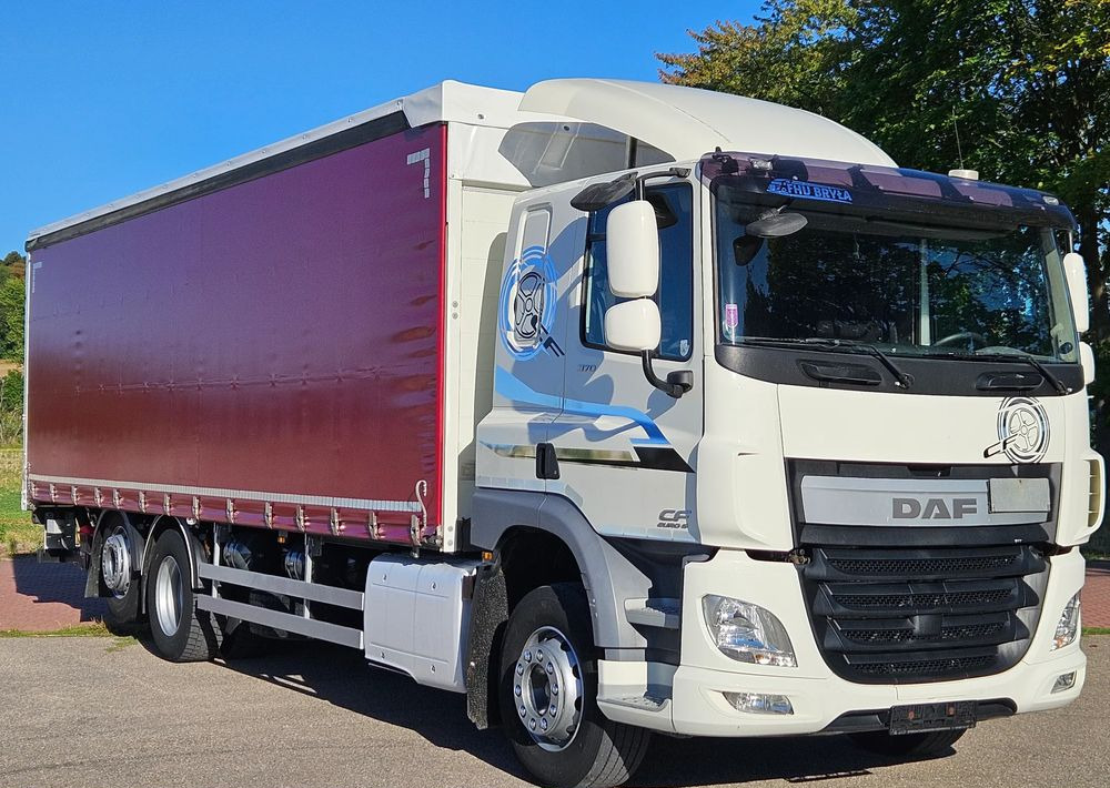 DAF CF370/410/BURTO-FIRANKA/RETARDER/WINDA/OŚ SKRĘTNA-PODNOSZONA/E6/SPROWADZONY/20PALET/BURTO-FIRANKA - Тентованный грузовик: фото 2 DAF CF370/410/BURTO-FIRANKA/RETARDER/WINDA/OŚ SKRĘTNA-PODNOSZONA/E6/SPROWADZONY/20PALET/BURTO-FIRANKA - Тентованный грузовик: фото 2