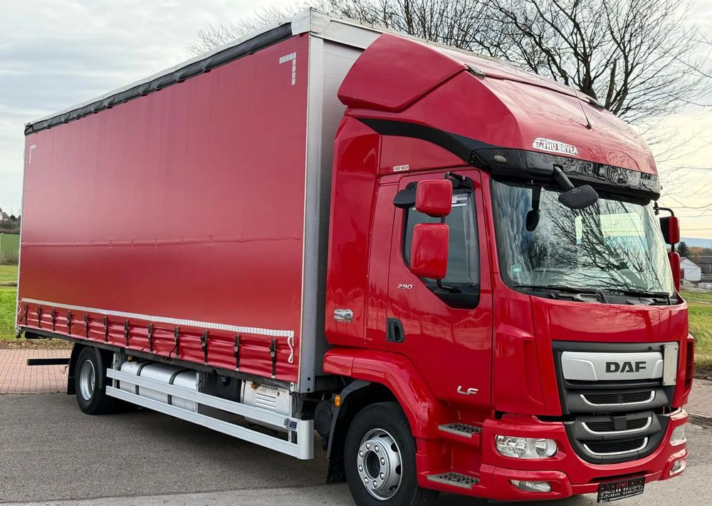 DAF LF 260 / WINDA / 16TON DMC / 3M WYSOKOŚĆ / JUMBO / FIRANKA / SYPIALKA / AUTOMAT / JEDEN WŁAŚCICIE / EURO 6 / 2017/ SPROWADZONY / 19 PALET / DUŻA ŁADOWNOŚĆ / - Тентованный грузовик: фото 2 DAF LF 260 / WINDA / 16TON DMC / 3M WYSOKOŚĆ / JUMBO / FIRANKA / SYPIALKA / AUTOMAT / JEDEN WŁAŚCICIE / EURO 6 / 2017/ SPROWADZONY / 19 PALET / DUŻA ŁADOWNOŚĆ / - Тентованный грузовик: фото 2
