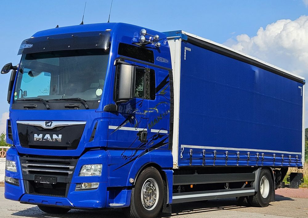 MAN TGX 18.430 / FIRANKA / WINDA / KLIMA POSTOJOWA / 300TYŚ PRZEBIEG / 2020 /E6 / KLIMA POSTOJOWA / SPROWADZONY / JAK NOWY / AUTOMAT - Тентованный грузовик: фото 1 MAN TGX 18.430 / FIRANKA / WINDA / KLIMA POSTOJOWA / 300TYŚ PRZEBIEG / 2020 /E6 / KLIMA POSTOJOWA / SPROWADZONY / JAK NOWY / AUTOMAT - Тентованный грузовик: фото 1