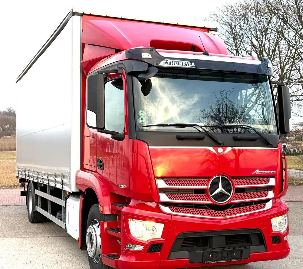 Mercedes-Benz ACTROS 1830/1827/1832/FIRANKA/WINDA/18 EUROPALET/AUTOMAT/Z NIEMIEC/2017/DUŻA ŁADOWNOŚĆ - Тентованный грузовик: фото 2 Mercedes-Benz ACTROS 1830/1827/1832/FIRANKA/WINDA/18 EUROPALET/AUTOMAT/Z NIEMIEC/2017/DUŻA ŁADOWNOŚĆ - Тентованный грузовик: фото 2
