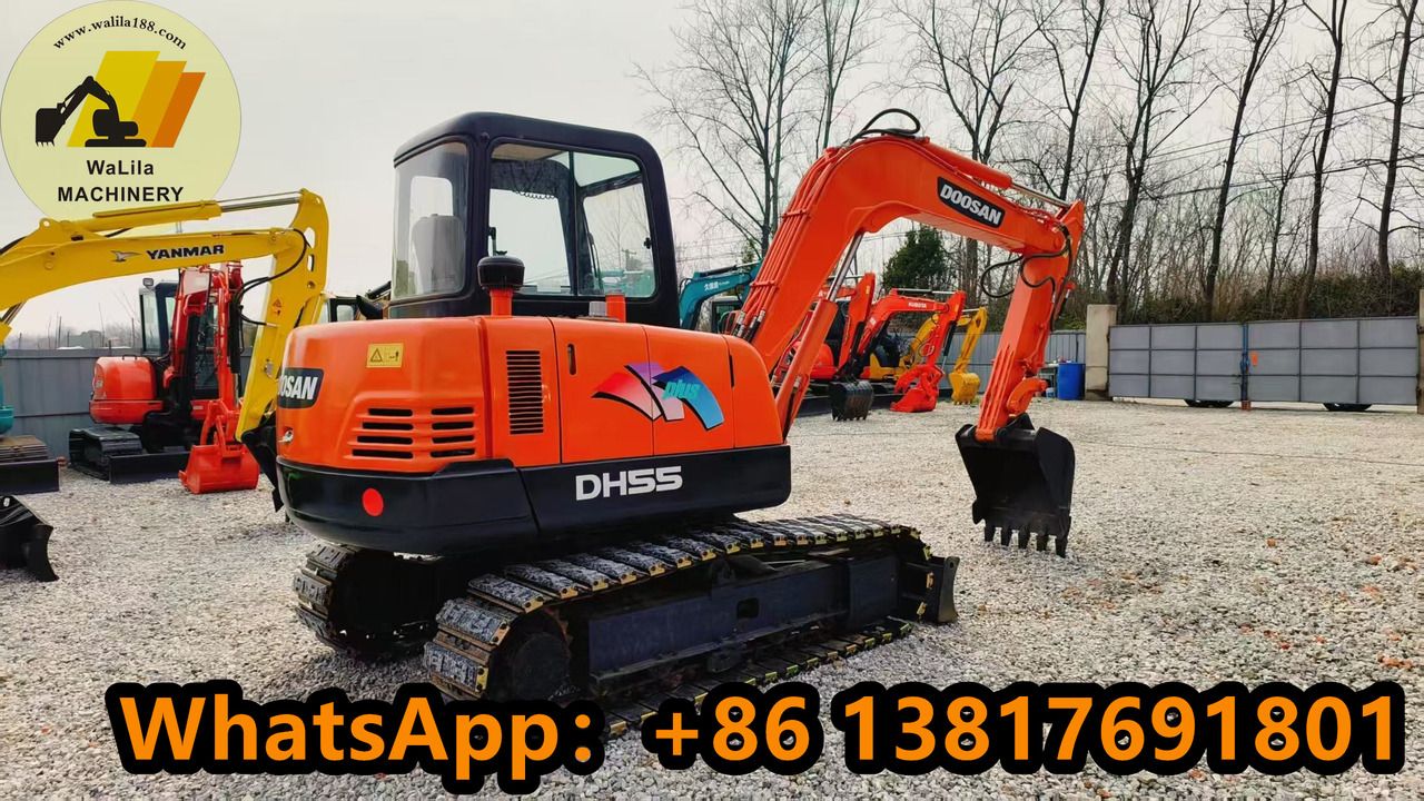 DOOSAN DH55 - Мини-экскаватор: фото 1 DOOSAN DH55 - Мини-экскаватор: фото 1