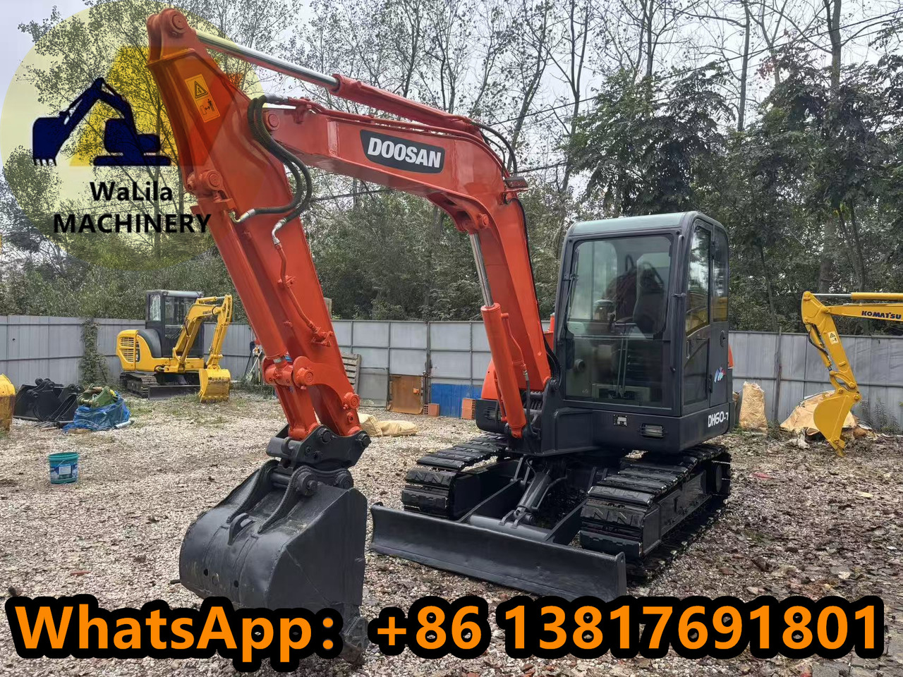 DOOSAN DH60-7 - Мини-экскаватор: фото 4 DOOSAN DH60-7 - Мини-экскаватор: фото 4