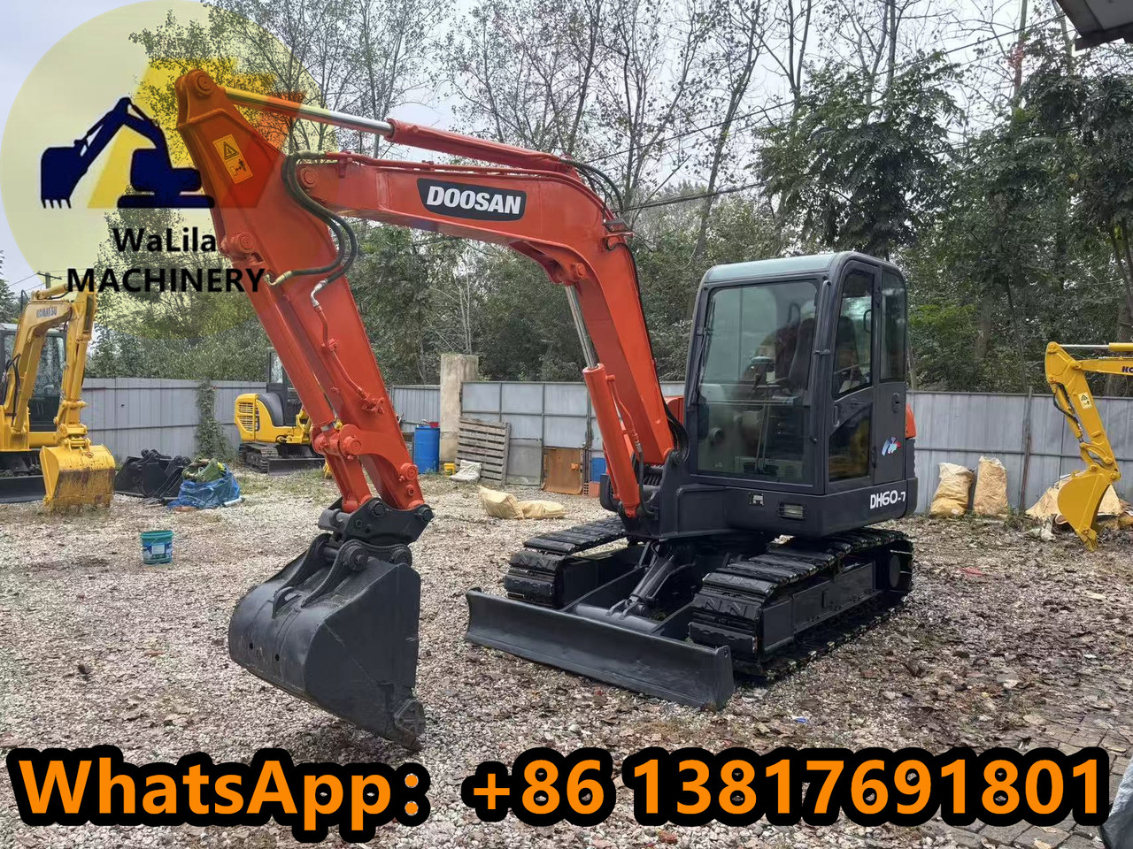 DOOSAN DH60-7 - Мини-экскаватор: фото 5 DOOSAN DH60-7 - Мини-экскаватор: фото 5