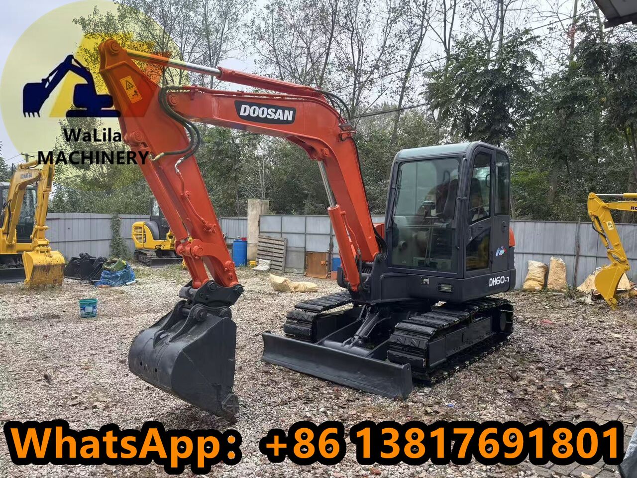 DOOSAN DH60 - Мини-экскаватор: фото 5 DOOSAN DH60 - Мини-экскаватор: фото 5